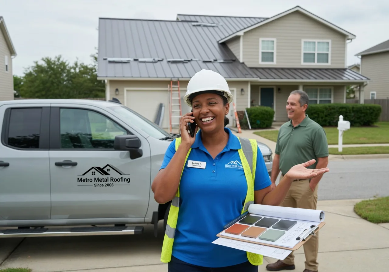 Storm Damage Metal Roof Repair in Hiawatha, KS